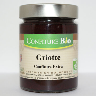 Confiture griotte bio
