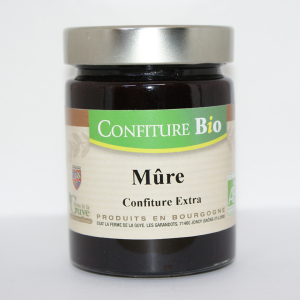 Confiture mure sauvage bio