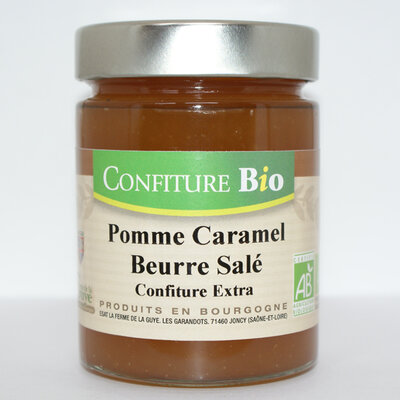 Confiture pomme caramel beurre salé bio