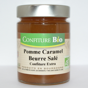 Confiture pomme caramel beurre salé bio