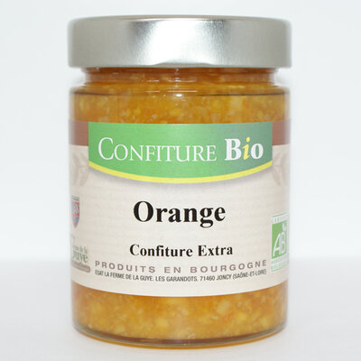 Confiture orange bio