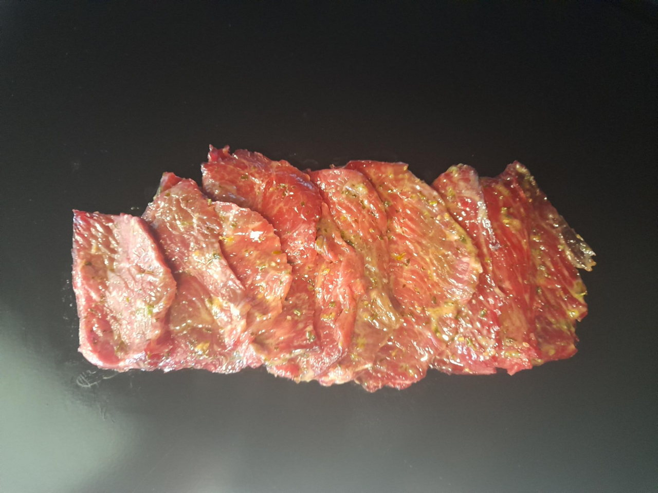 Boeuf mariné pour pierrade (ail et persil) - 500 g - Gaec Demorgny