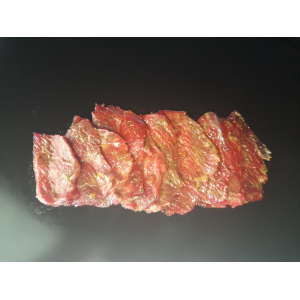 Boeuf mariné pour pierrade (ail et persil)