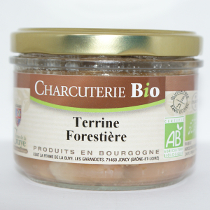 Terrine forestière champi/noisette bio
