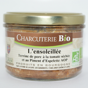 Terrine ensoleillée tomate piment bio