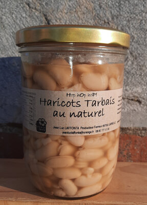 Conserve de haricots tarbais au naturel