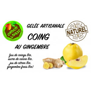 Gelée coings au gingembre
