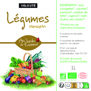 Velouté légumes- romarin