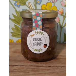 Chutney d'échalottes  fleurs sauvage-hibiscu]