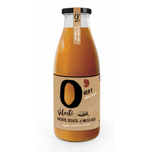 Velouté patate douce et muscade bio