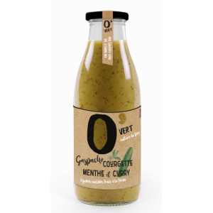 Gaspacho courgette et menthe bio