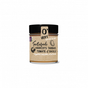 Tartinade haricots tarbais, tomates, basilic