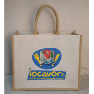 Sac en toile de jute