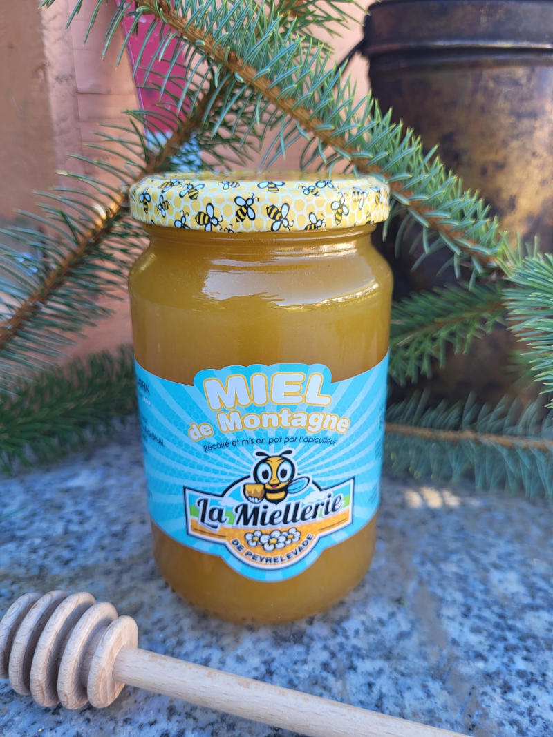 Miel de montagne 500 g La Miellerie De Peyrelevade Locavor.fr