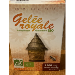 Gelée royale bio ampoules