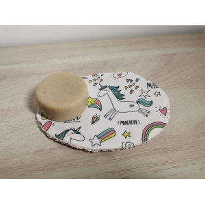 Porte savon 'licornes'