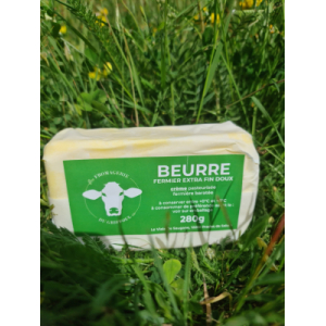 Beurre doux 280g
