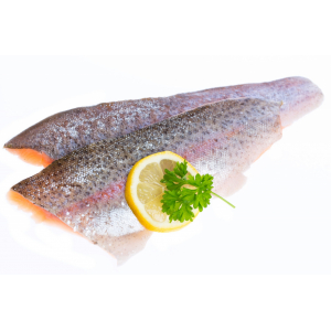 Filet de truite arc en ciel frais