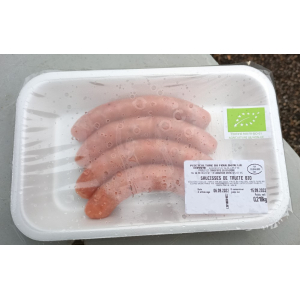 Saucisses de truite