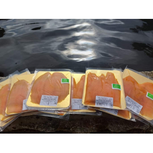 4 tranches de truites fumées