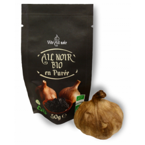 Purée d'ail noir en sachet