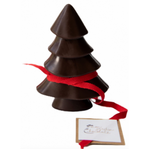 Sapin de noël bio - chocolat noir