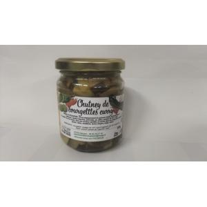 Chutney de courgettes au curry