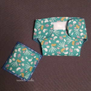 Couche poupée lagon