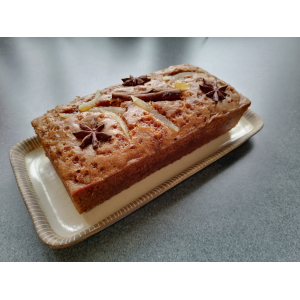 Pain d'épices cuit à la vapeur douce