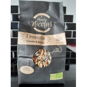 Pâtes blanches - trottole piment