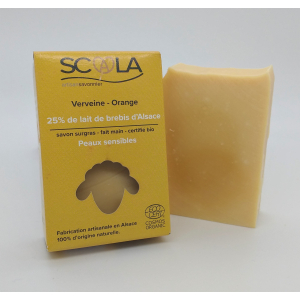 Savon 25% lait de brebis verveine exotique