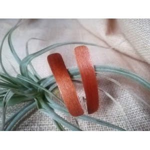 2 (petites) barrettes en bois de merisier