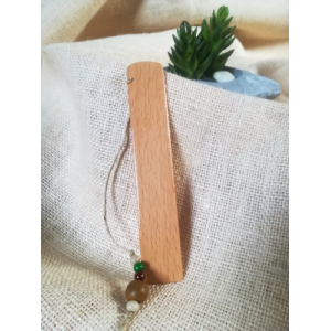Marque pages en bois de hêtre -