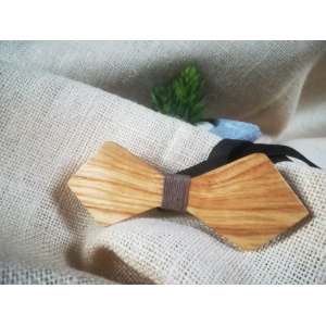 Nœud papillon bois de frêne