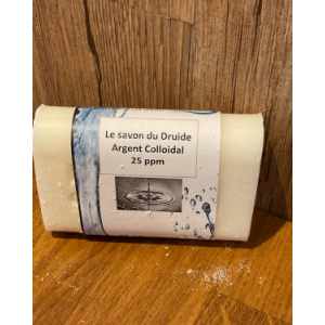 Savon du druide argent colloïdal 25ppm