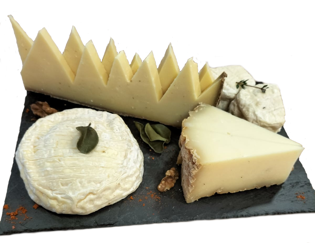 Plateau du fromager: 6 fromages élaboré en magasin