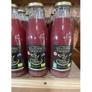 Jus de pomme-myrtille  x7