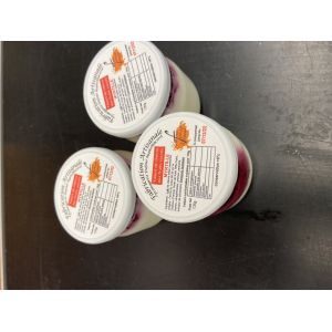 Yaourt chèvre myrtille pot verre