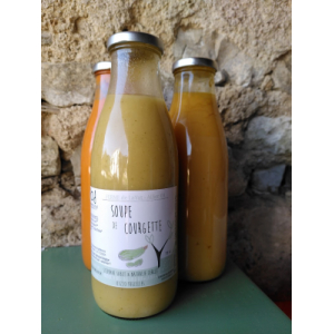 Soupe de courgette verte