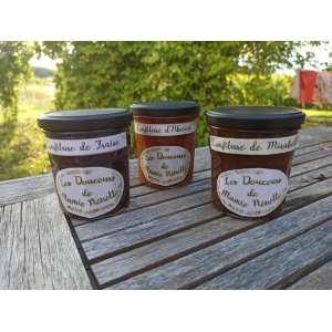 Lot de 3 confitures en  220gr ou 350gr