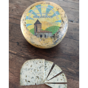 Gouda de vache à l'ail des ours, 270-330gr