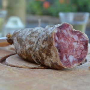 Saucisson à sec pistache pour apero