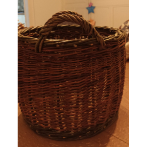 Panier en osier brut