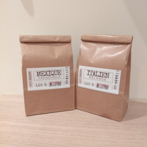 Duo de café en grain