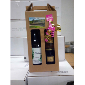 Coffret cadeau 'vignes': vin et confitures