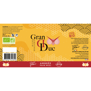 Ambrée pain miel 75cl