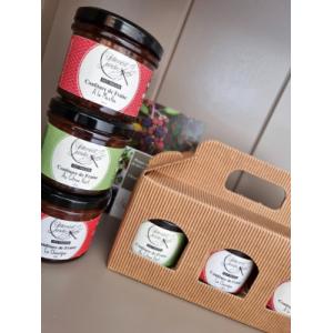 Coffret dégustation 100% fraise