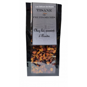 Tisane de fruits séchés cousins d'acadie
