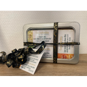Coffret découverte 3 savons au lait de chèvre