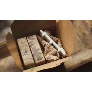 Coffret porte-savon faïence